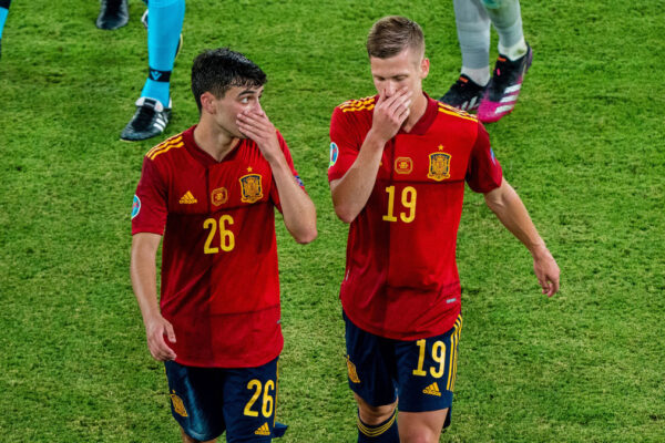 Dani Olmo And Pedri Spanish National Team