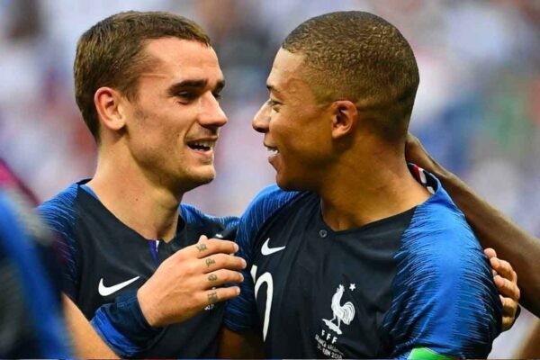 Griezmann and Mbappe