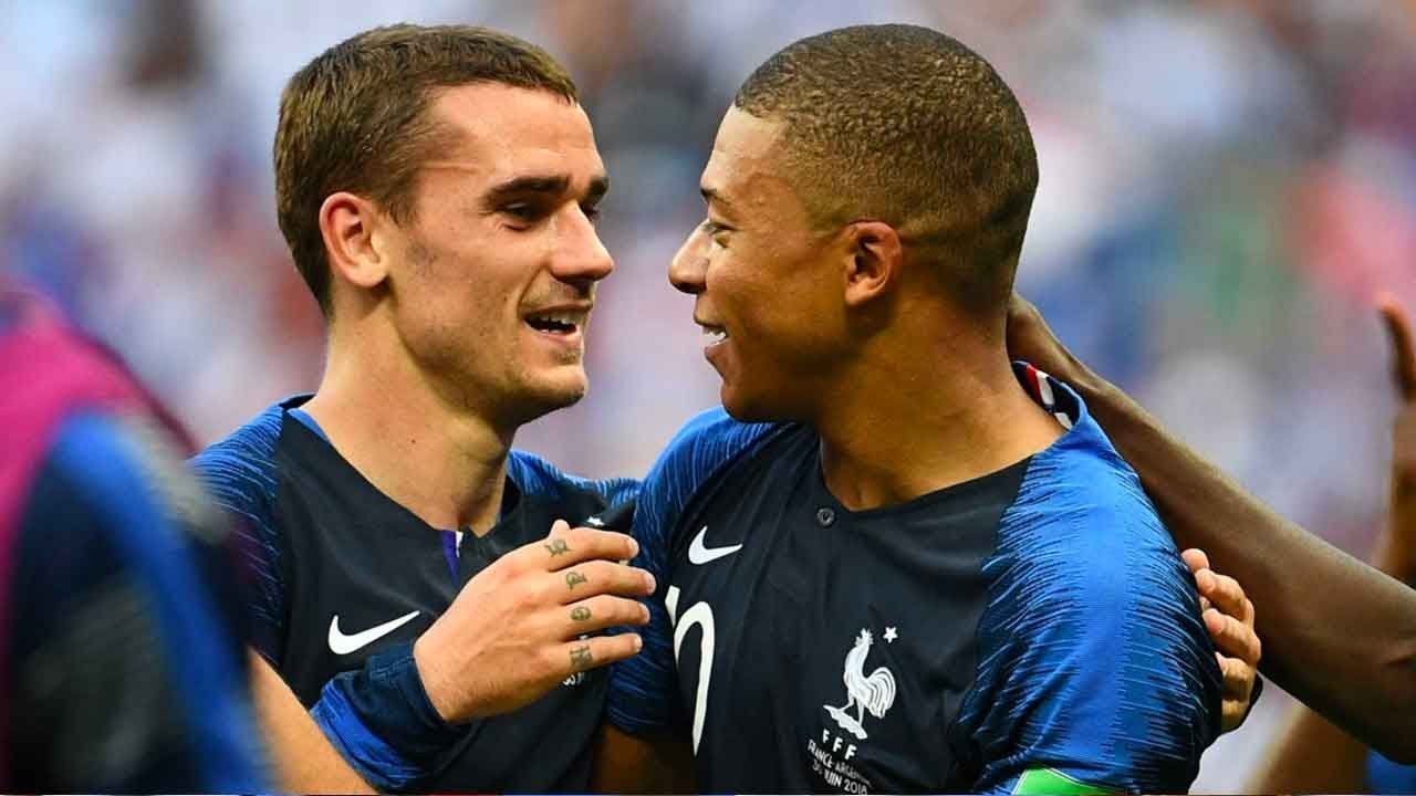 Griezmann and Mbappe