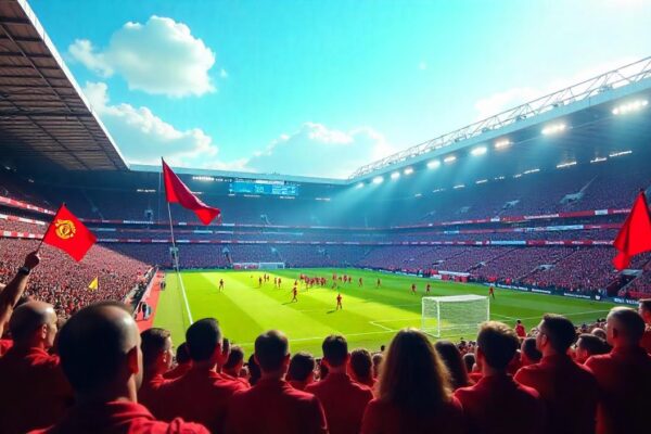 Liverpool match at a stadium with football fans