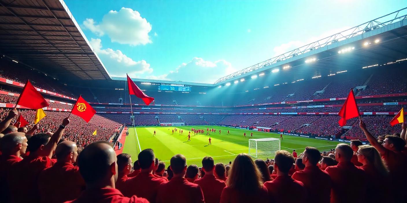 Liverpool match at a stadium with football fans