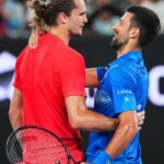 Zverev and Djokovic