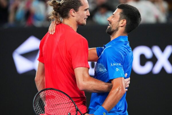 Zverev and Djokovic