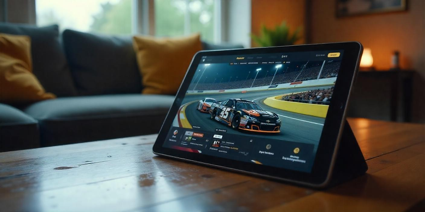 NASCAR bets in an online casino