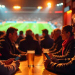 sports fans bet on sports at an online casino