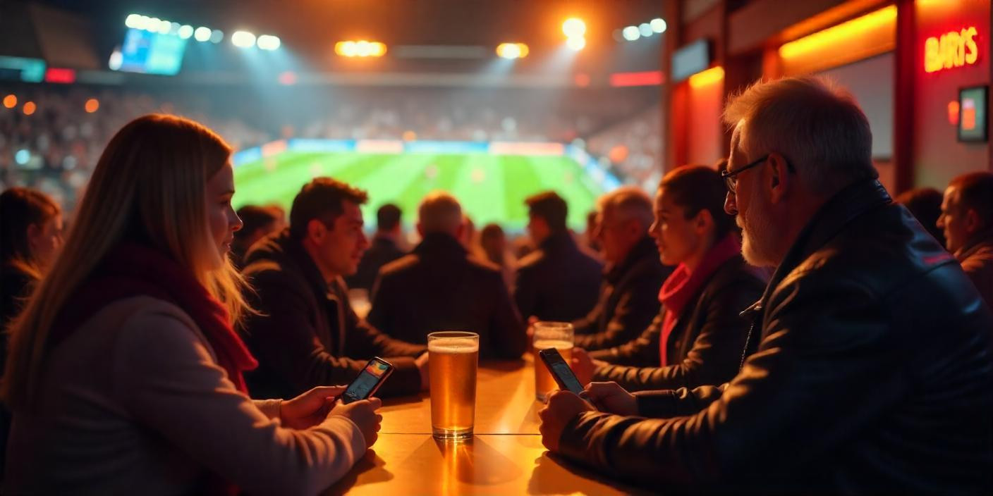 sports fans bet on sports at an online casino
