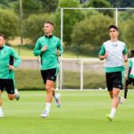 Athletic Club players in training