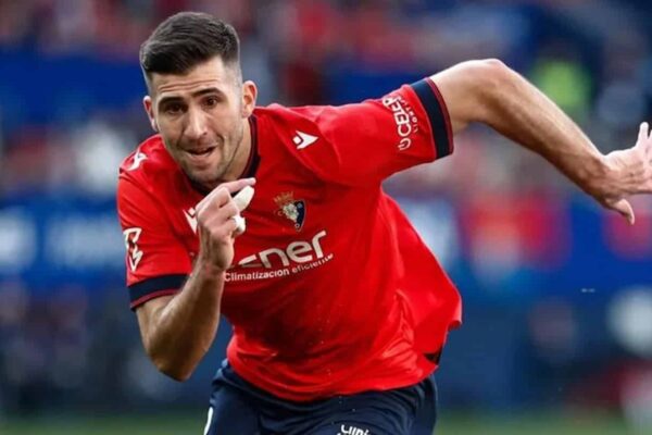 Jesús Areso with Osasuna