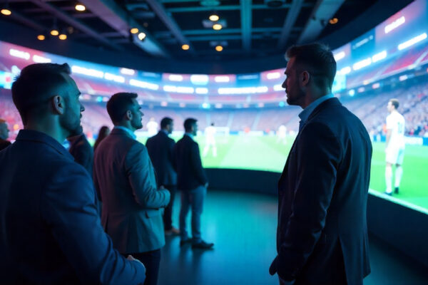 virtual football stadium