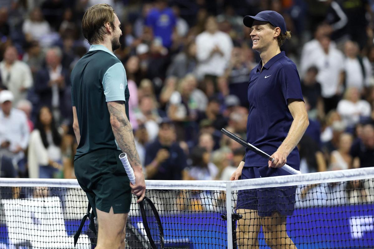 Bublik vs. Sinner in the round of 16 of the US Open